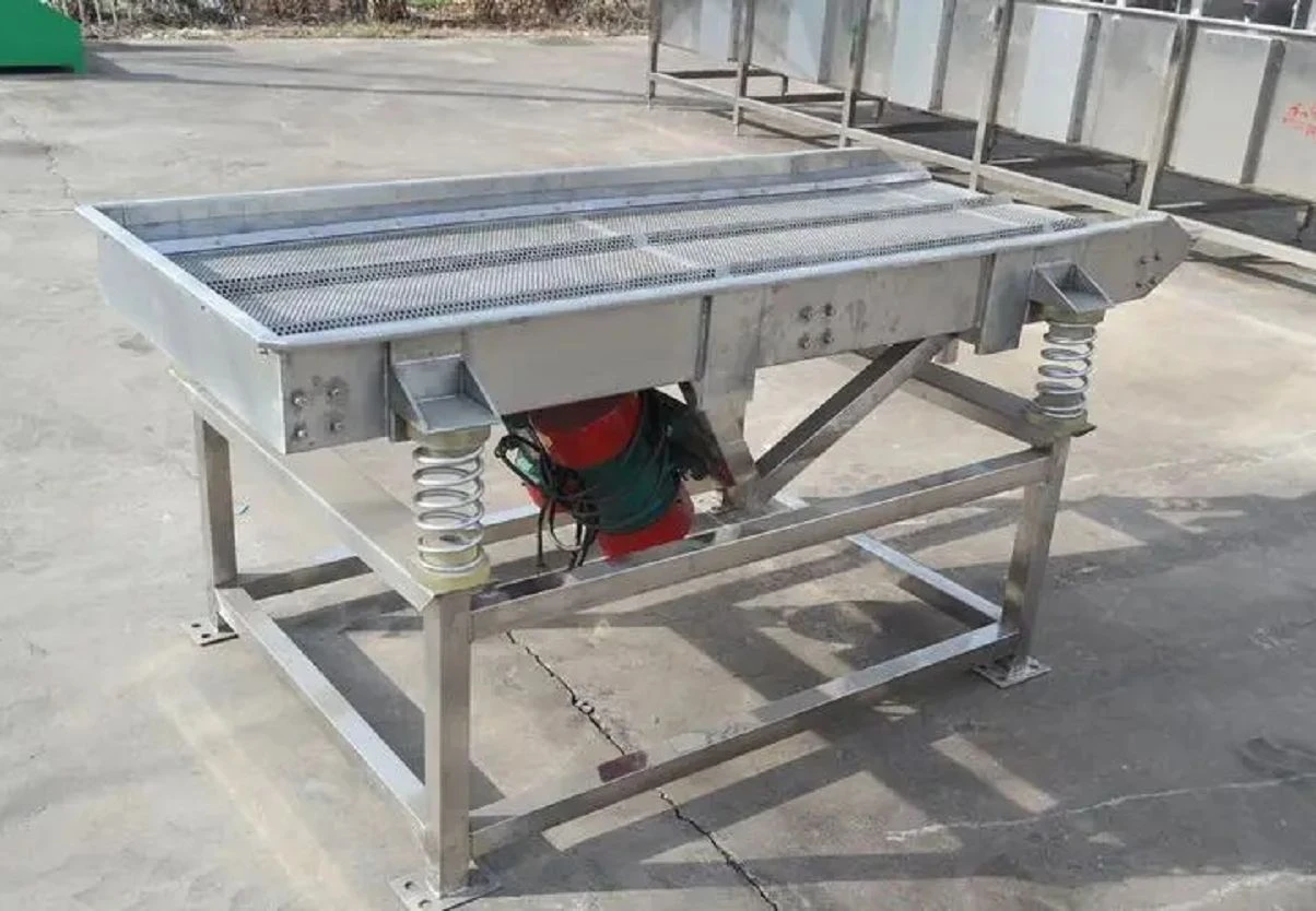 Vegetable Dewatering Shaker001 Vegetable Dewatering Shaker001
